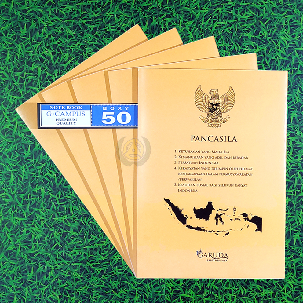 

[Whispers] Buku Tulis Maxi G-Campus Premium Quality Notebook Isi 50 Lembar isi 5 pcs