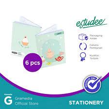 

(Original) Gramedia Pekanbaru - Estudee K B5 Fancy Cute Isi 6