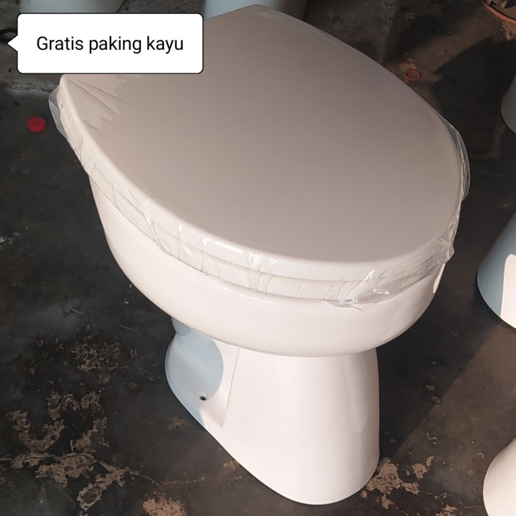 Closet duduk Toto model siram/manual