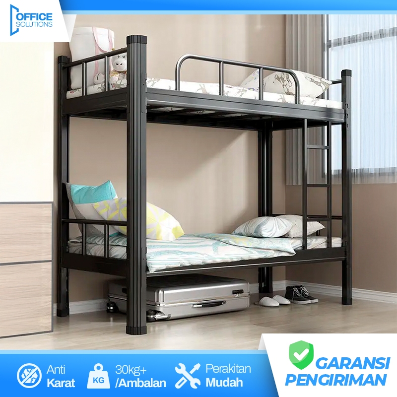 RANJANG 2 SUSUN RANJANG TINGKAT SUSUN DIPAN TEMPAT TIDUR TINGKAT DIPAN KASUR 180x200