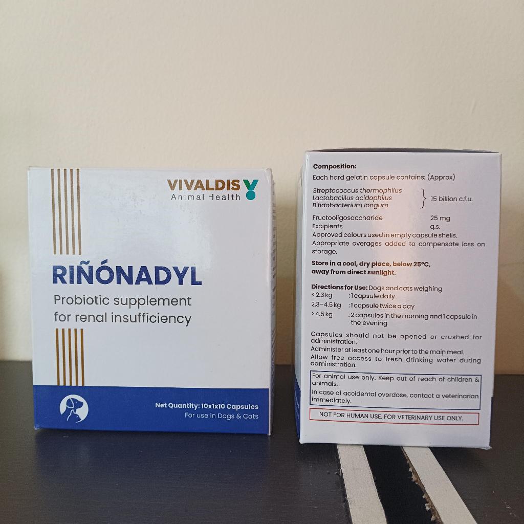 Rinonadyl Probiotic untuk ginjal kucing anjing