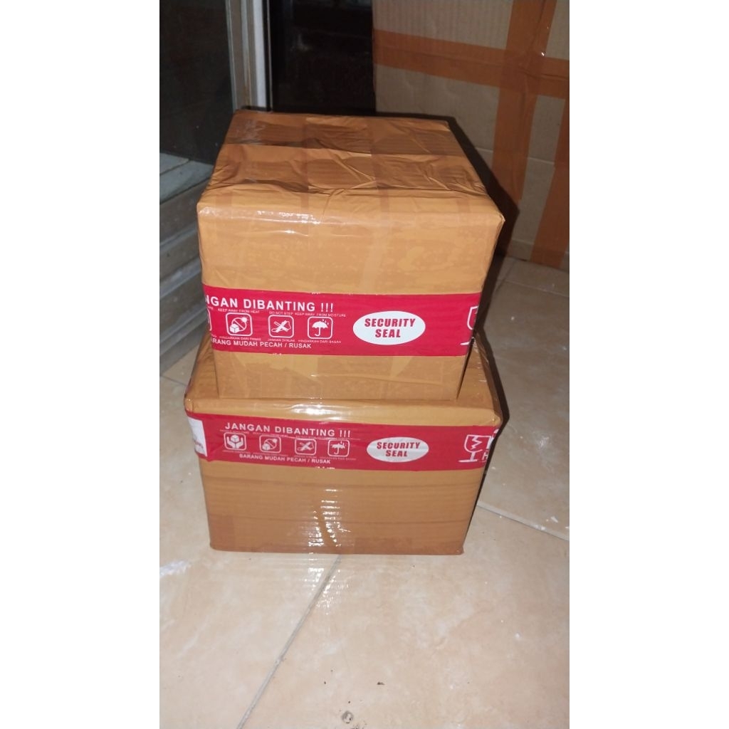 

kardus tebal dengan extra sterofoam