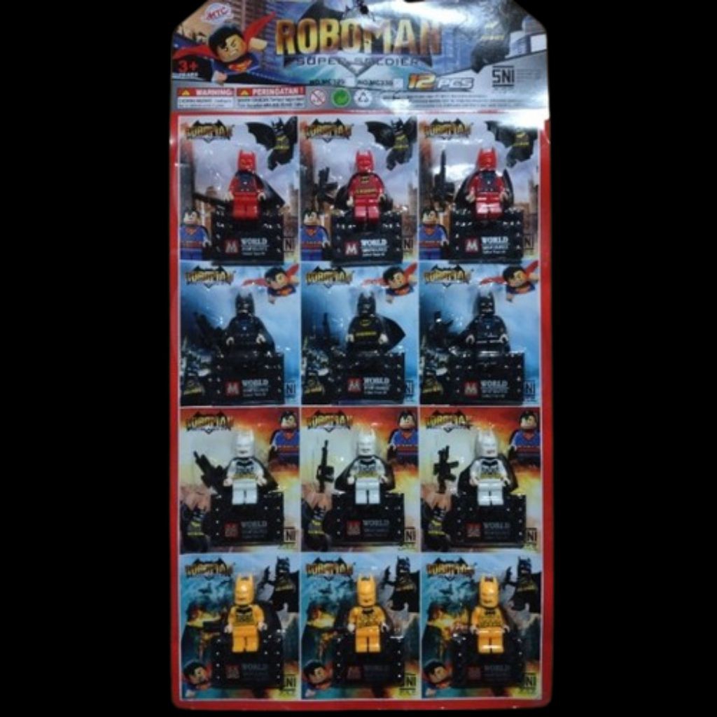 BRICK BALOK SUSUN BATMAN/MAINAN BRICK BALOK SUSUN PUZZLE
