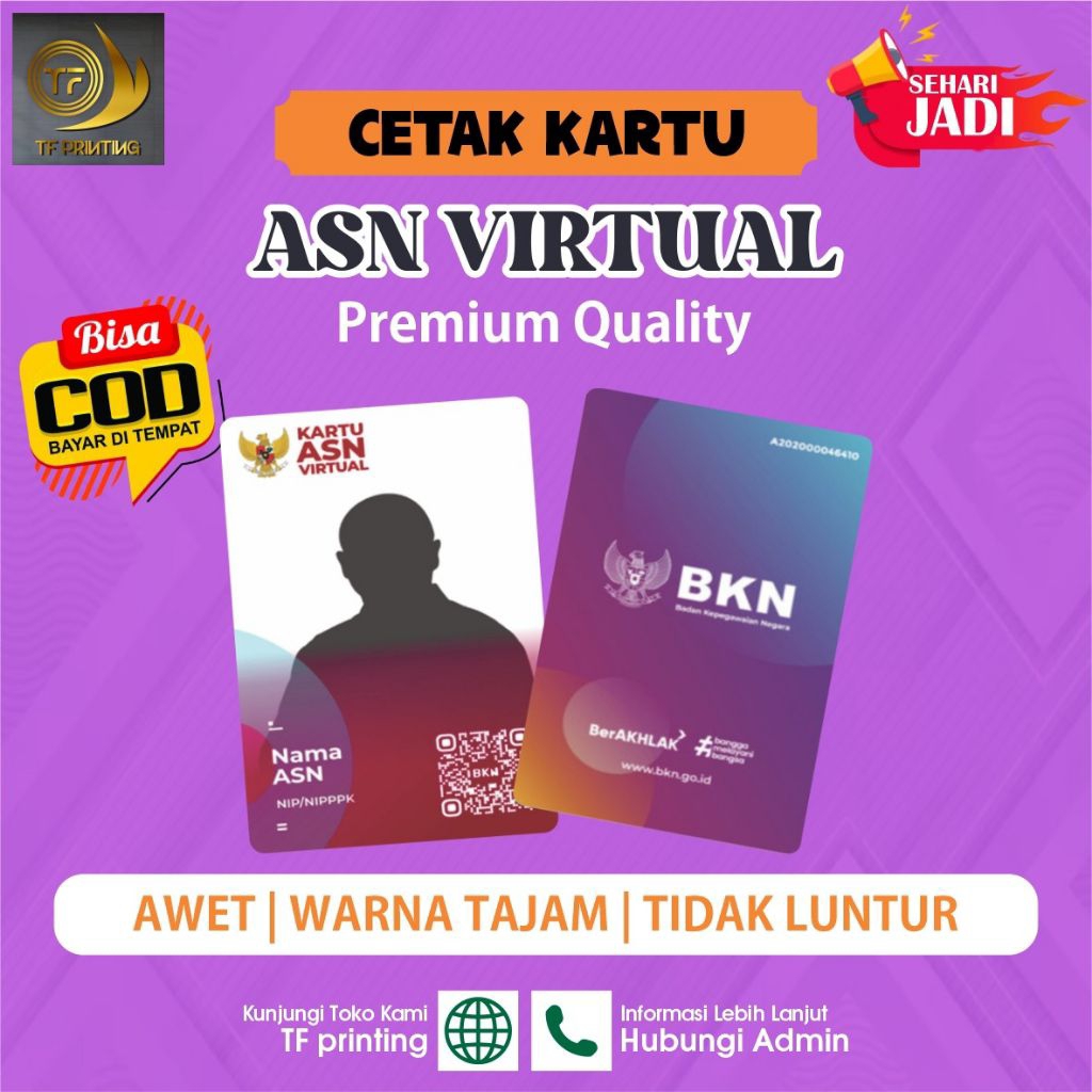 

K4rtu ASN Virtual Sehari Jadi