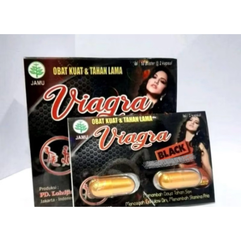 Vi4gra Black Kapsul Blister 1 Box Original
