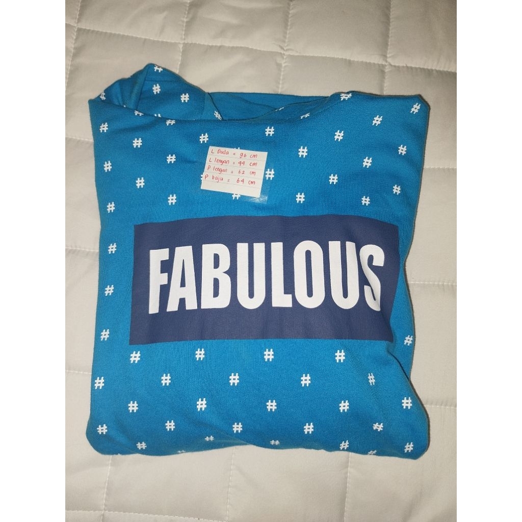 [PRELOVED] HOODIE WANITA NEVADA | ATASAN BIRU | KAOS LENGAN PANJANG | JAKET SWEATER