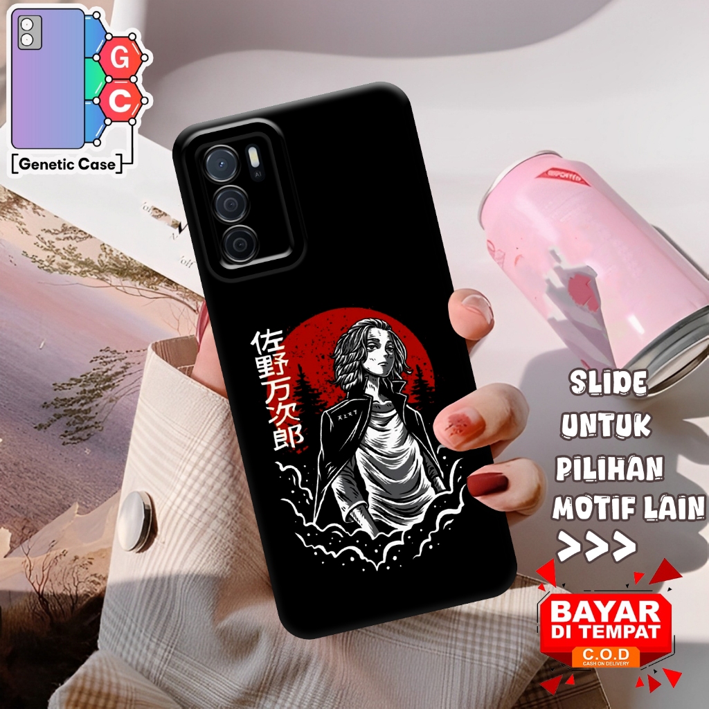 Casing Anime Tokyo Revengers For Oppo A16 Softcase Ready Untuk Semua Type Hp case kesing murah terba