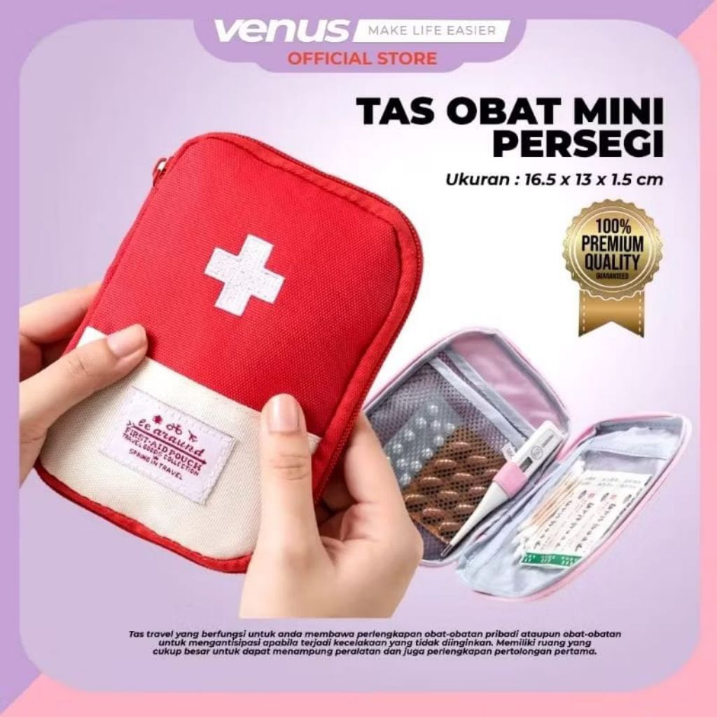 TAS P3K tas obat pouch perlengkapan obat