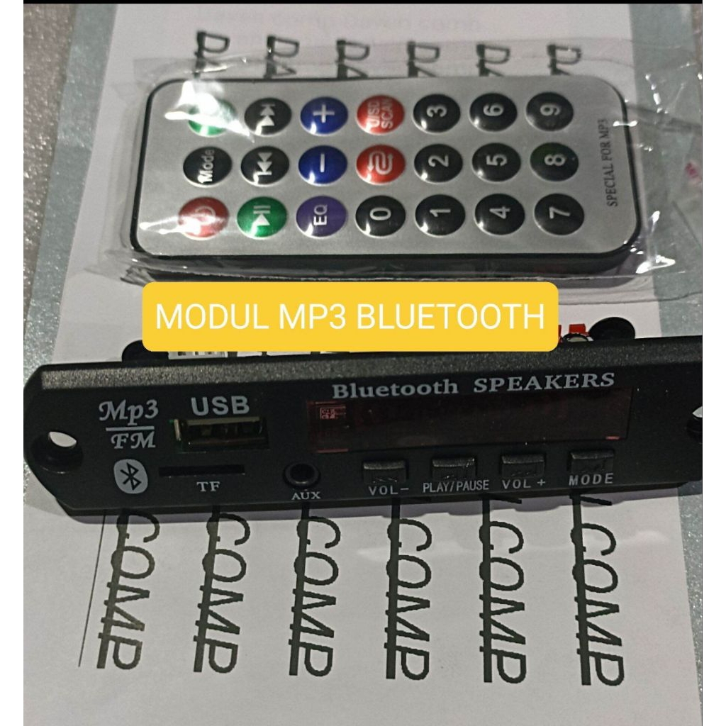 MODUL KIT BLUETOOTH MP3 PLAYER RADIO FM AM SPEAKER USB SD CARD AUX