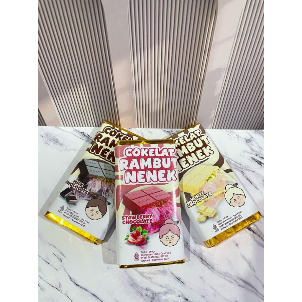 

Coklat Rambut Nenek Variant Rasa Size Besar dan Kecil Coklat Arum Manis Chocolate Angel Hair Makanan Viral Nostalgia Masa Kecil Manis