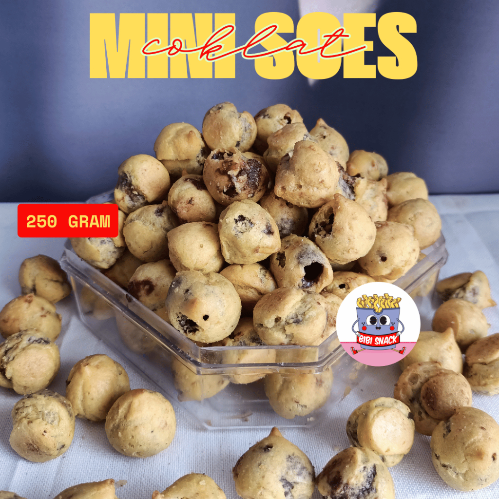 

Bibi Snack - Soes Kering Cokelat Lumer 250gr