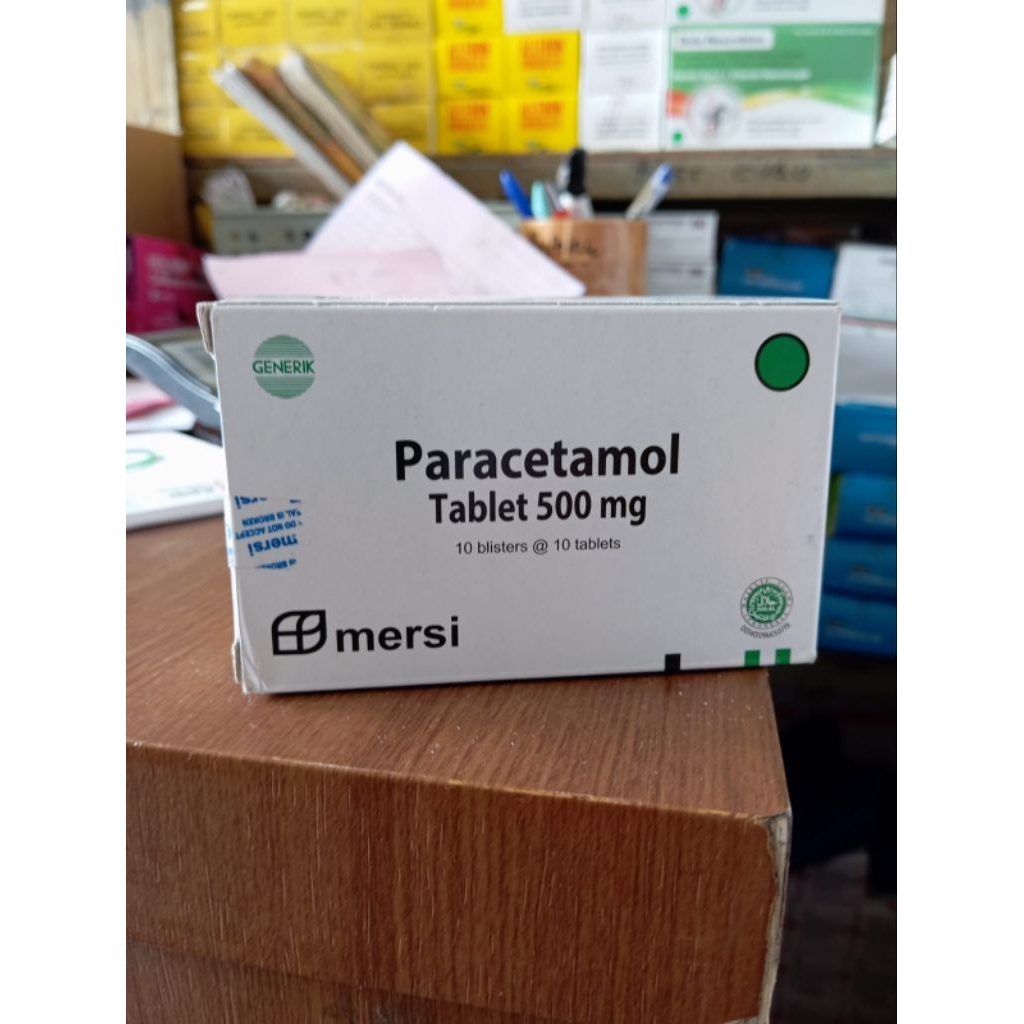 paracetamol box mersi