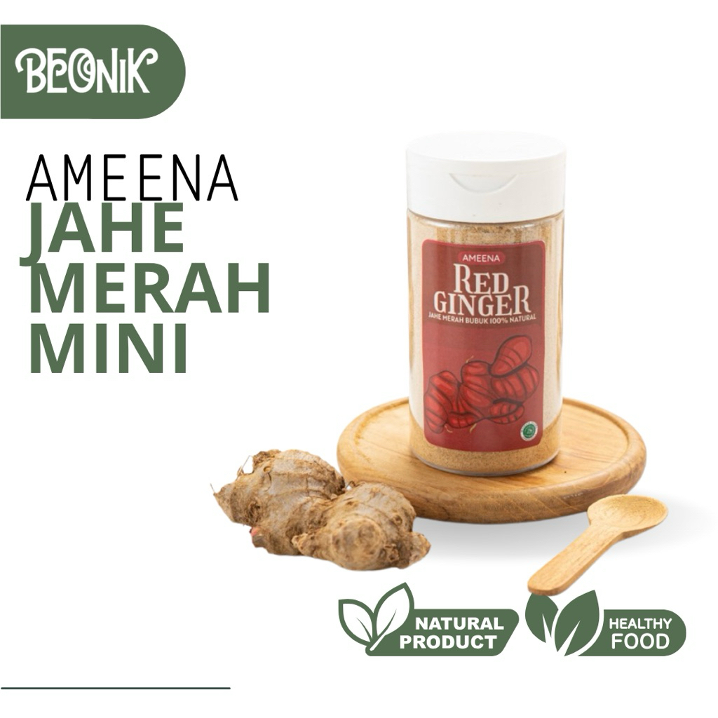 

[ MINI ] Ginger Powder Bubuk Jahe Merah 60GR | Ameena Premium Quality