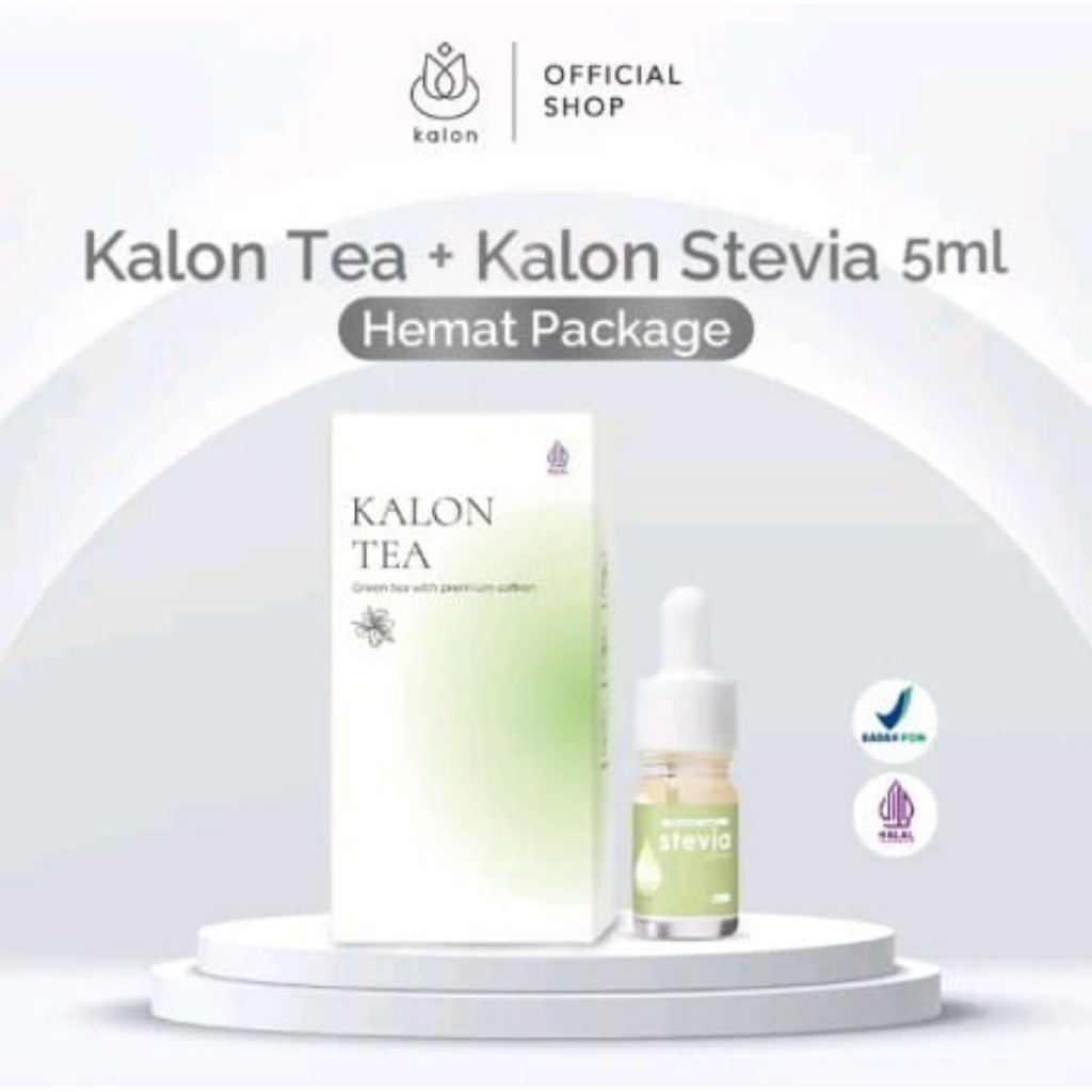 

PAKET SPECIAL KALON TEA & KALON STEVIA 5ML PAKET BUNDLING