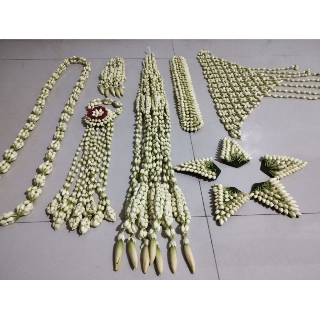 Ronce Melati Siger Sunda - ronce bunga melati asli & fresh