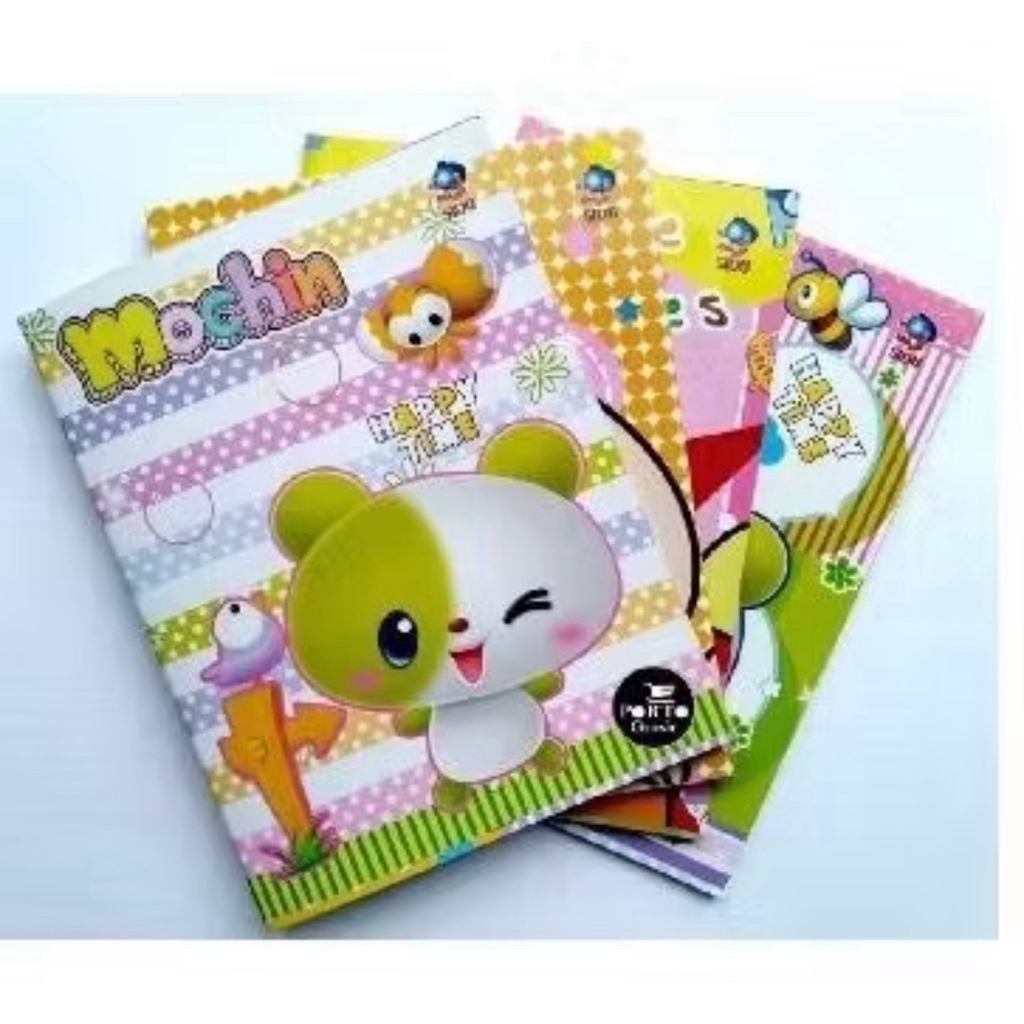 

Buku Tulis pendek merek SISWA/BAMBO ISI 100 LEMBAR Motif Fancy (Harga : 1 Buku )