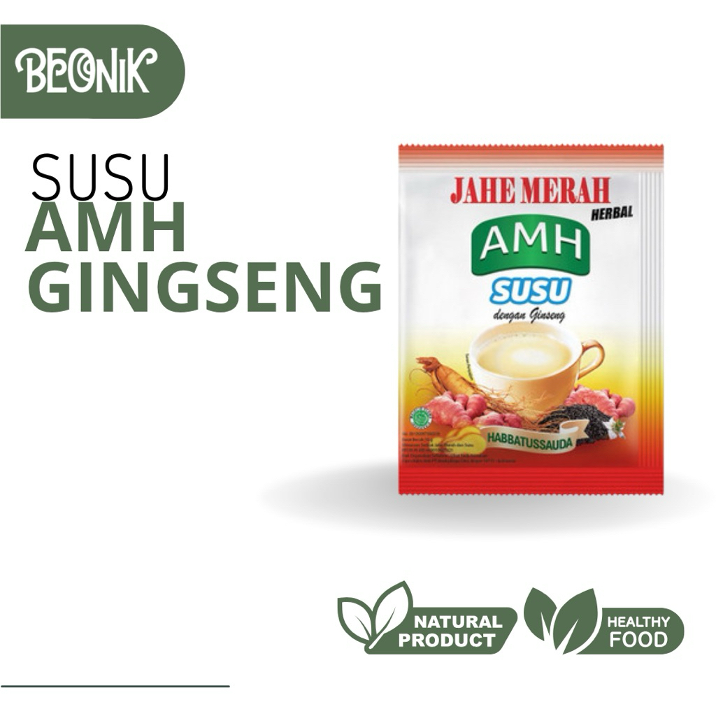 

Amh Jahe Merah (RENTENG) Herbal Susu Ginseng