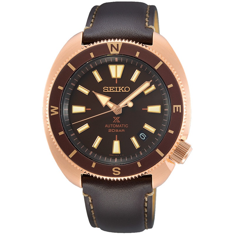 Seiko Prospex Land Tortoise SRPG18K1 Automatic Brown Polyster - Jam Tangan Seiko Original