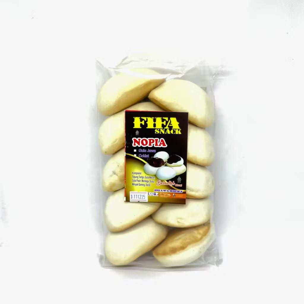 

FIFA SNACK Kue Nopia Gula Jawa - Coklat 500gr