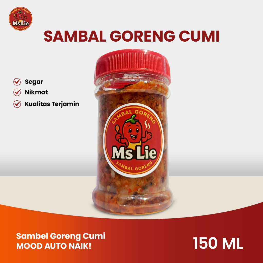 

Sambel Goreng Cumi Pedas Asli Rumahan – Cumi Sambal Siap Makan 150ml