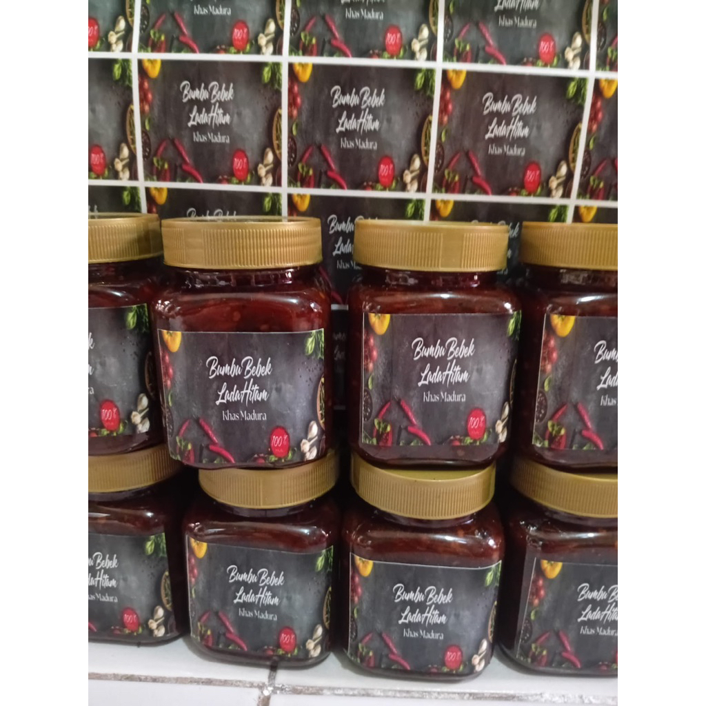 

sambal bebek lada hitam,bumbu bebek lada hitam 200ml,enak minyak sedikit