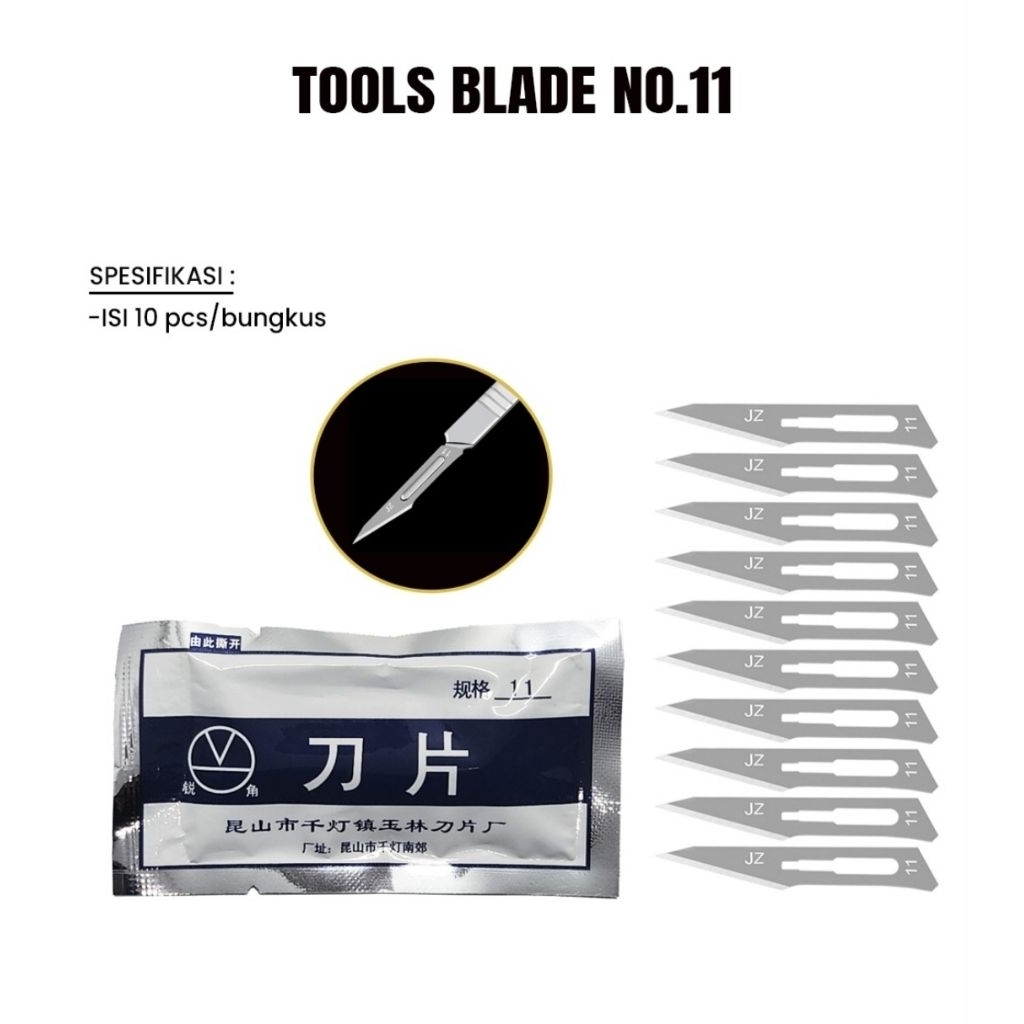Alat Mata Pisau/Tools Blade NO. 11