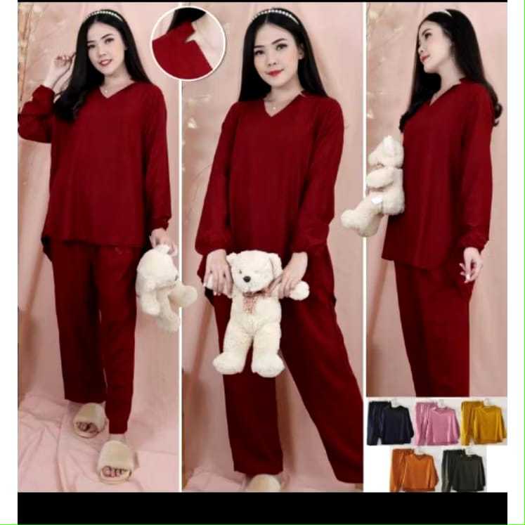 RY.8 [BISA COD] GRA ONE SET WANITA  AGNES BY TESSA PP BAHAN RAYON TWILL PREMIUM