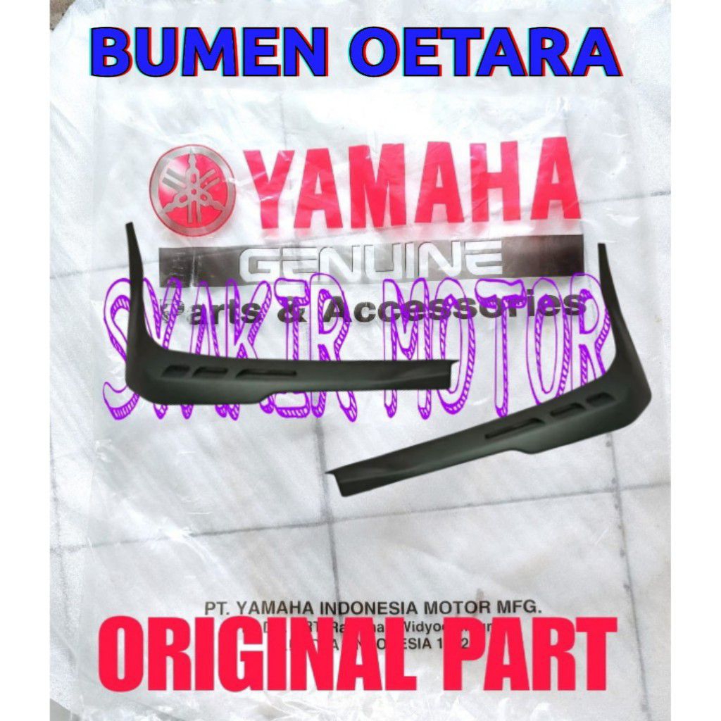 MOLE SIDE COVER B5D-F171L-00-P B5D-F171M-00-P COVER DEK BAWAH KANAN KIRI ABU-ABU FREEGO FREE GO 125 