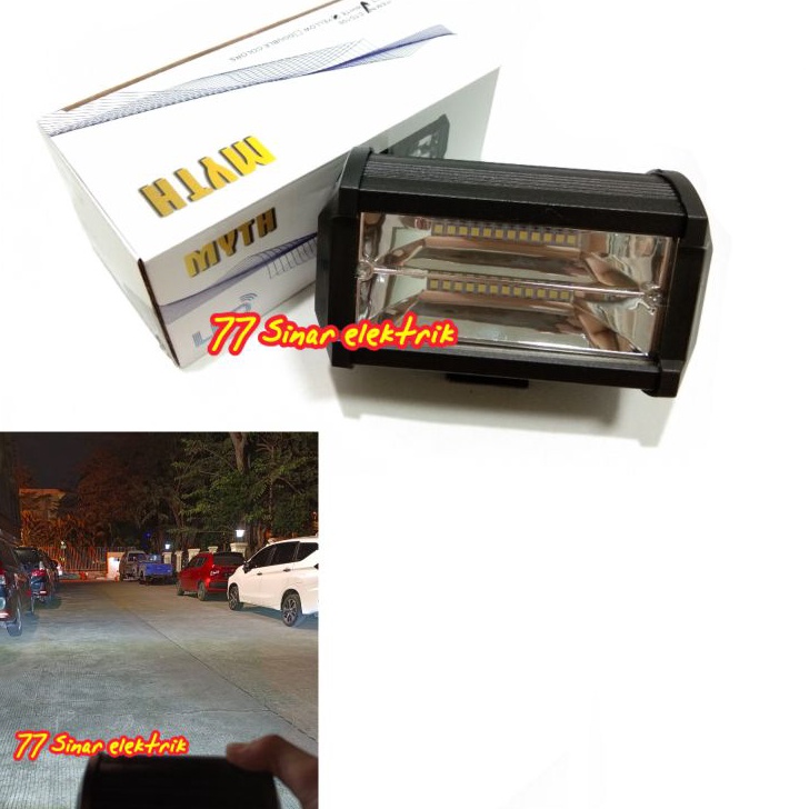 Lampu Tembak Sorot Led 24 Mata MYTH Cree Putih Lampu Tembak Led Motor Mobil 12 24 Volt