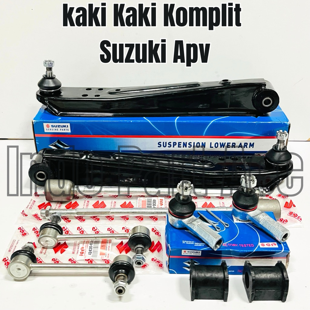 Paketan Hemat Komplit Kaki Kaki Depan Mobil Suzuki APV Manual/Persneling Full Komplit Original