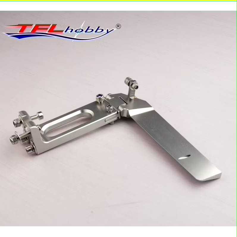 TFL Metal Rudder 130mm Kemudi Rc Boat Pro Pursuit Traxxaz Catamaran