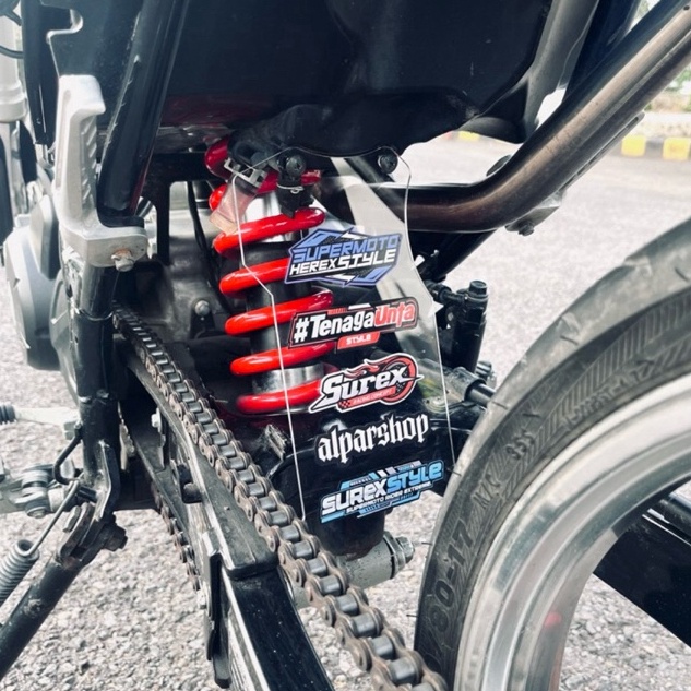 KODE B38I MUDFLAP CRF MIKA KOLONG CRF PELINDUNG LUMPUR SHOCK CRF MIKA AKRILIK PELINDUNG LUMPUR CRF