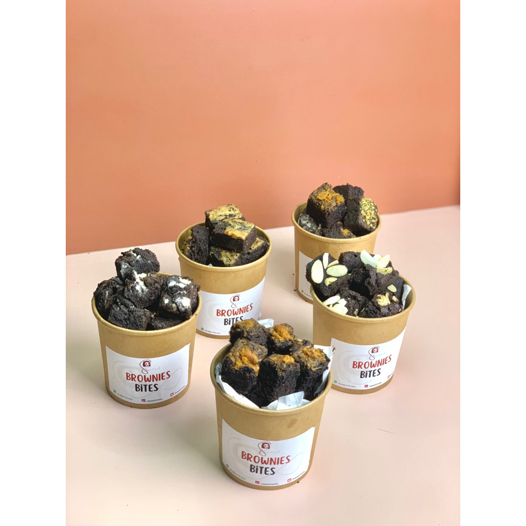 

brownies bites | brownies buket | brownies 12oz by sweettmeals