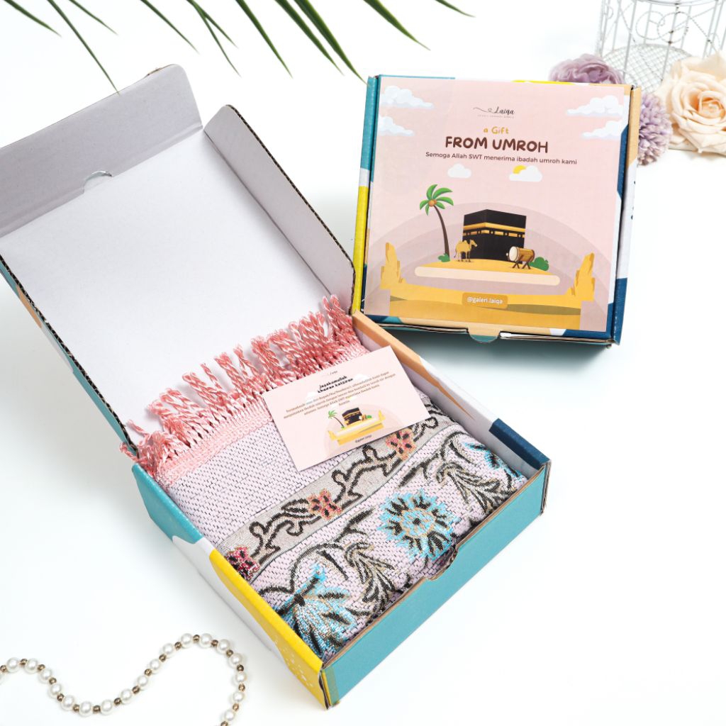 souvenir sajadah | souvenir umroh haji | kado sajadah