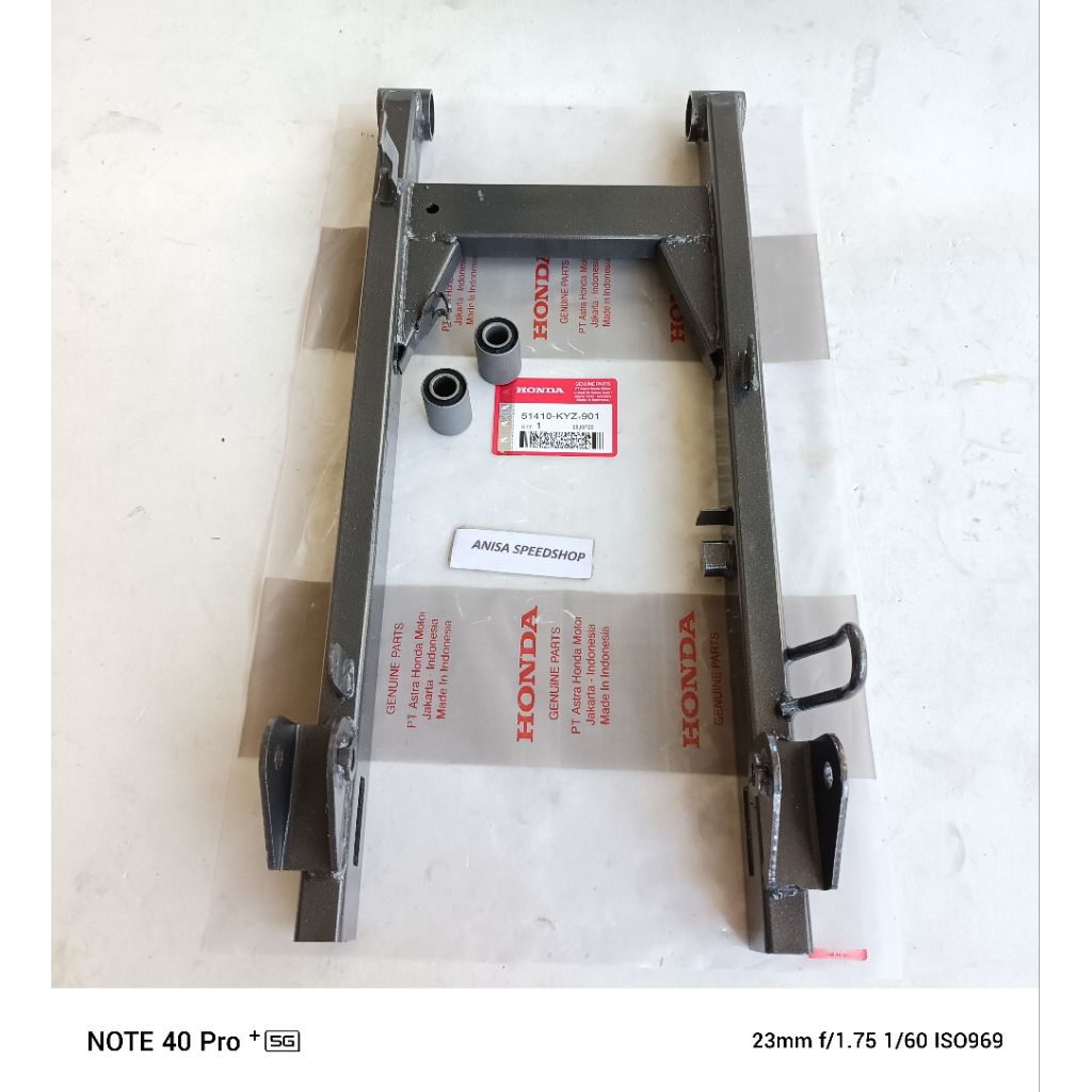 Swing arm komplit kyz honda supra x 125 helm in, supra x 125 fi injeksi