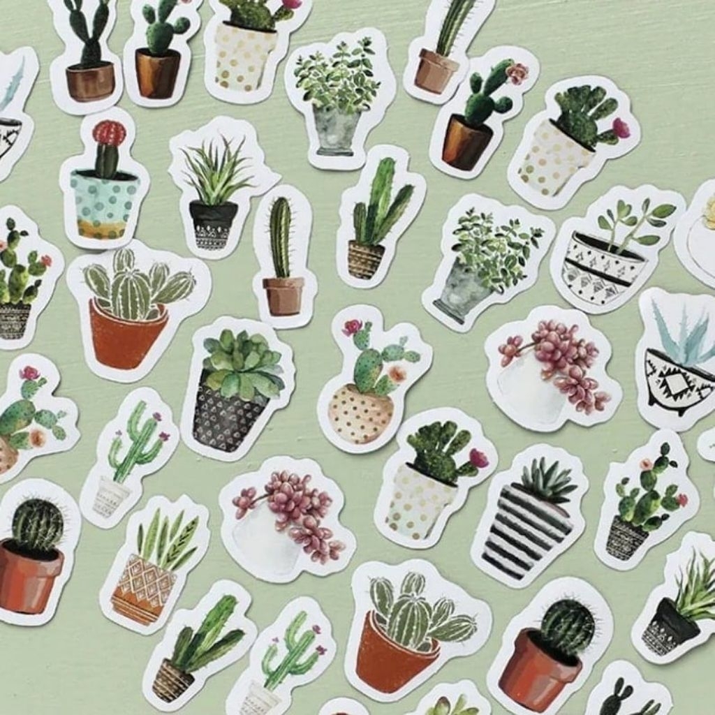 

STIKER KAKTUS GARDEN JOURNALING SCRAPBOOK