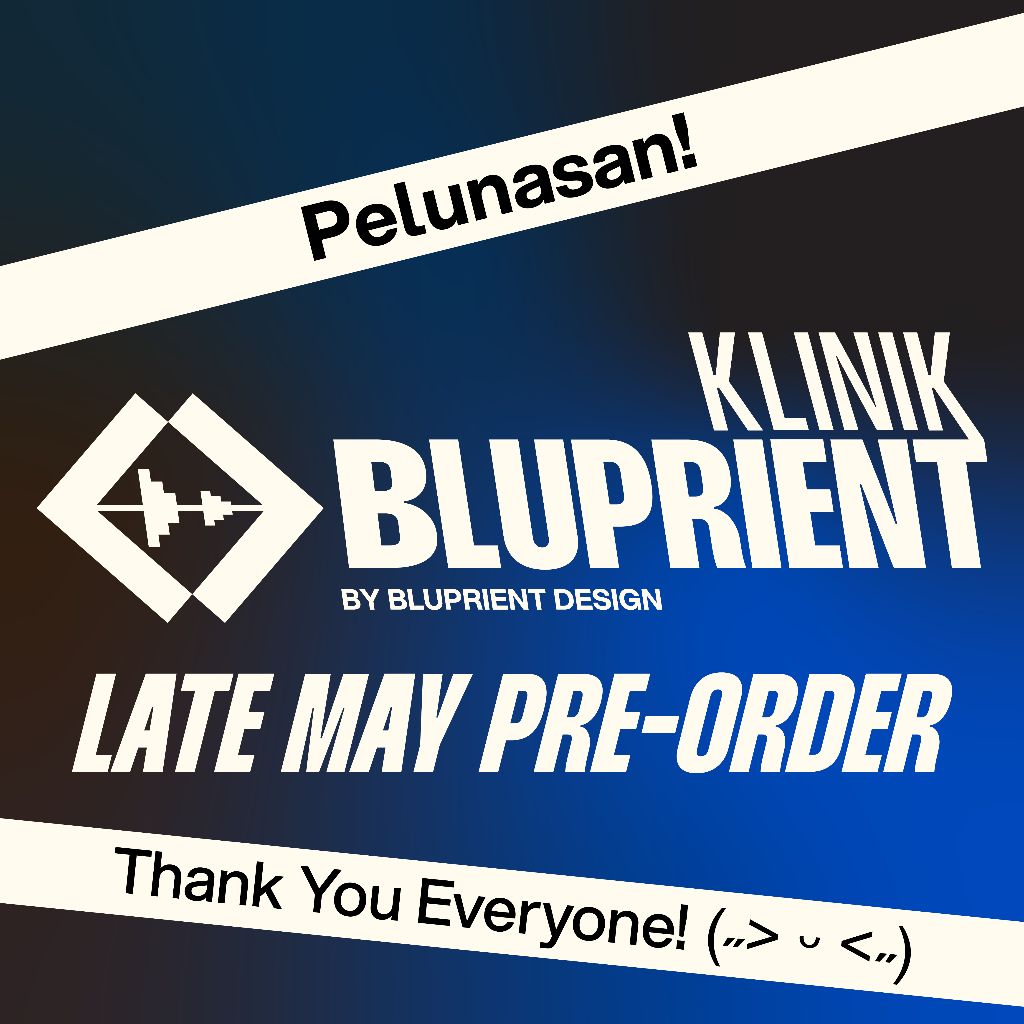 

Pelunasan Pre-Order Late May Klinik Bluprient!