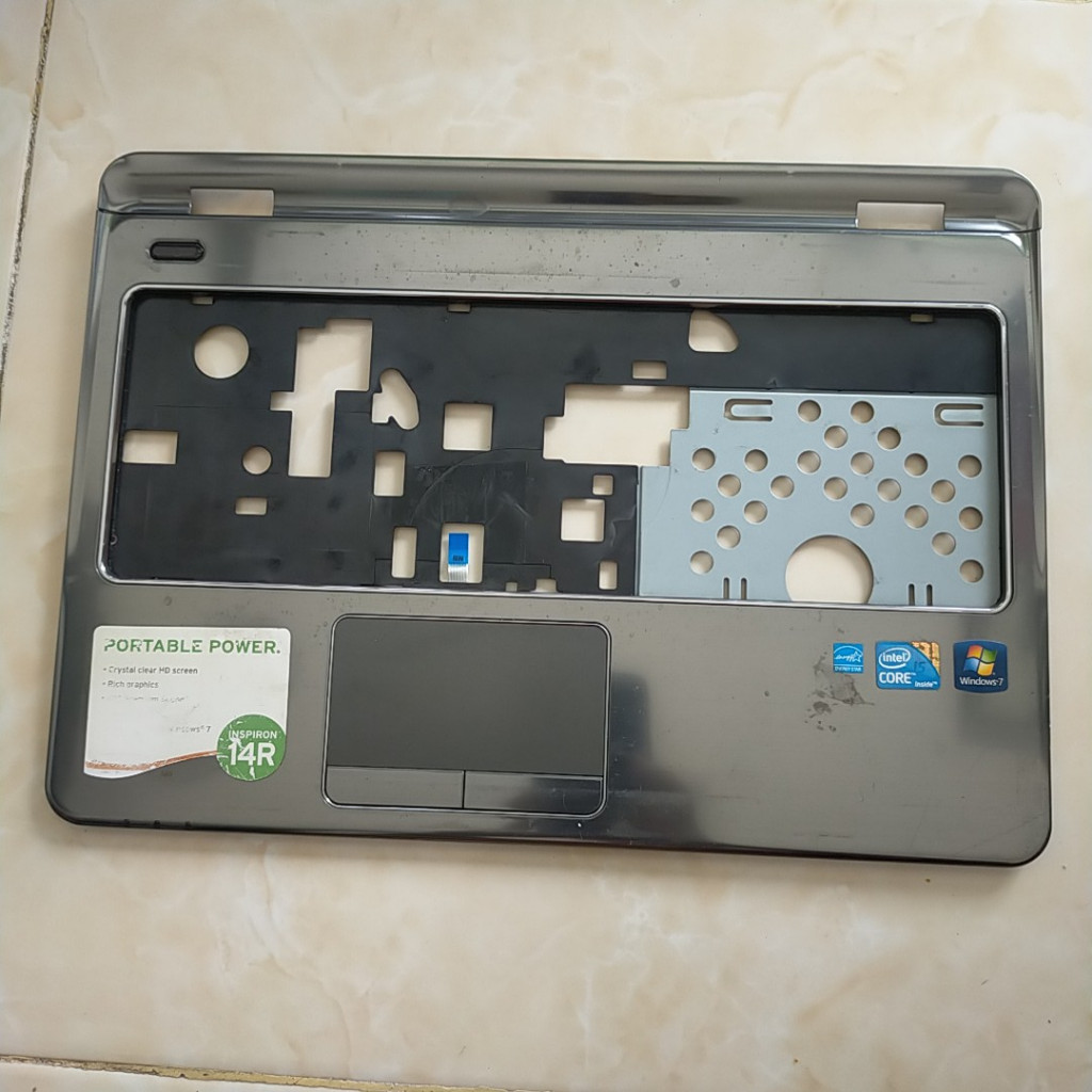 Palmrest Dell Inspiron N4010 Frame Keyboard Dell Inspiron N4010 Touchpad Dell N4010 Casing Keyboard 