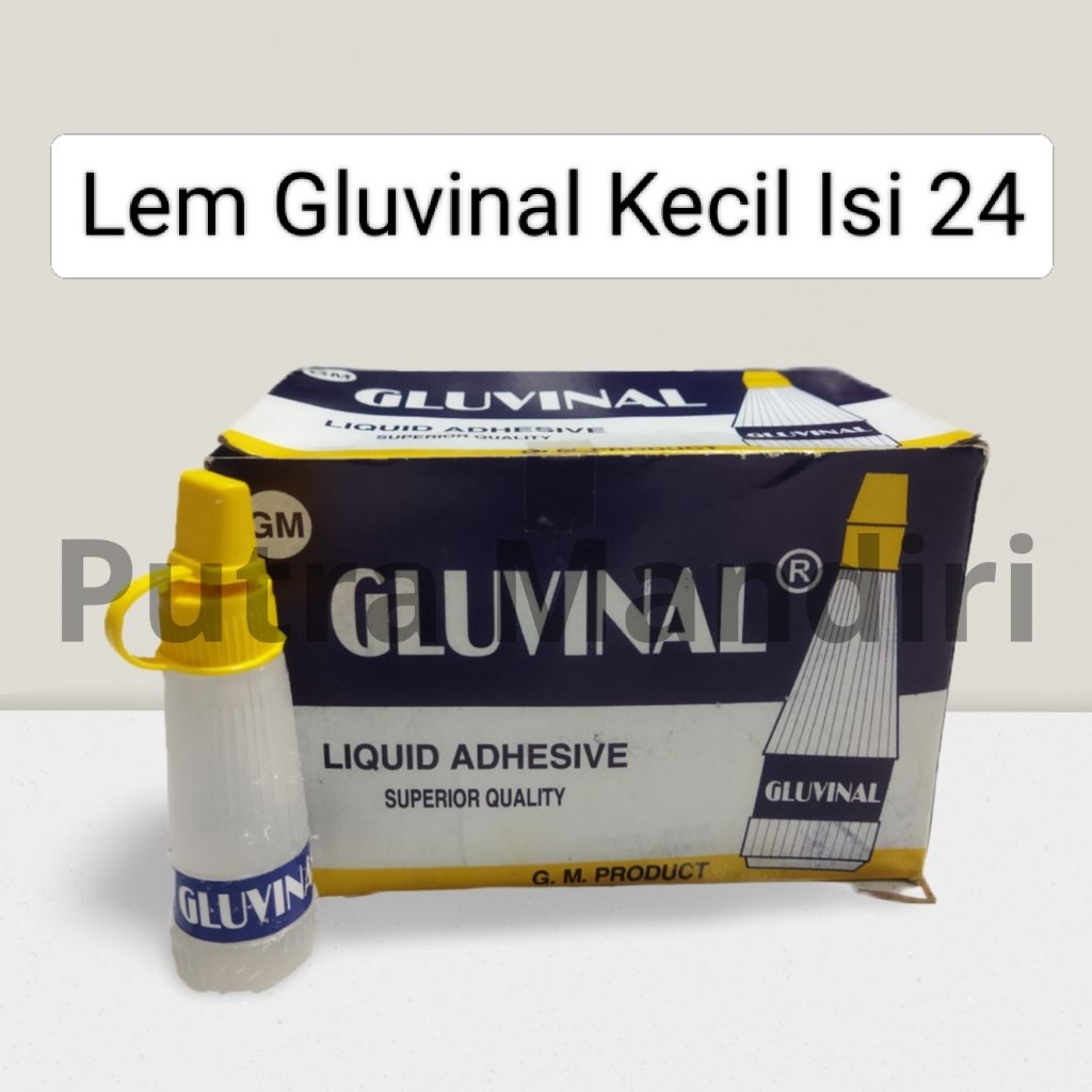 

Lem cair Gluvinal besar/kecil ,lem kerajinan/lem serbaguna
