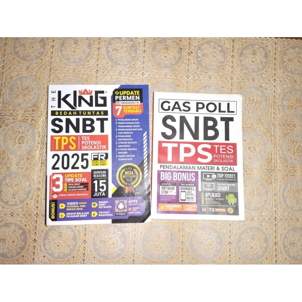 Preloved Buku The King SNBT 2025 + Latsol GasPol SNBT