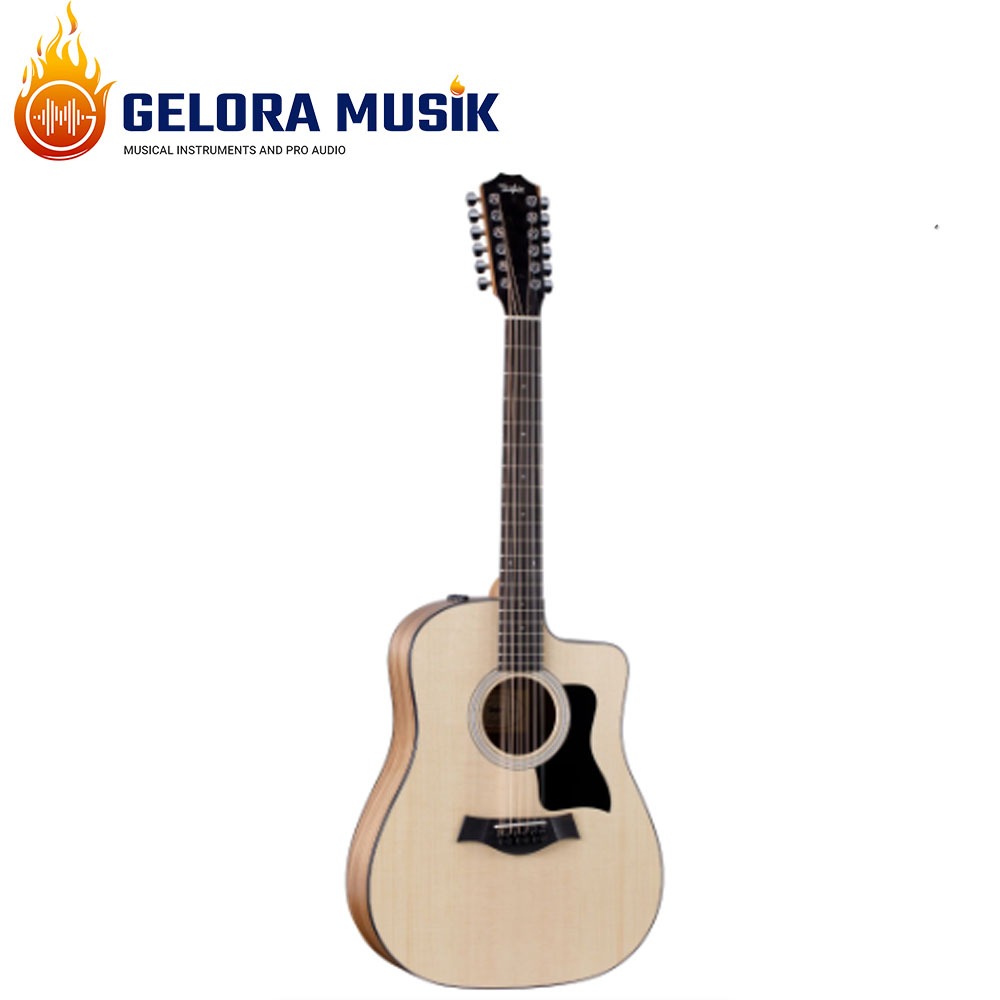 Gitar Akustik Taylor 150ce Dreadnought 12-string w/Case, Natural