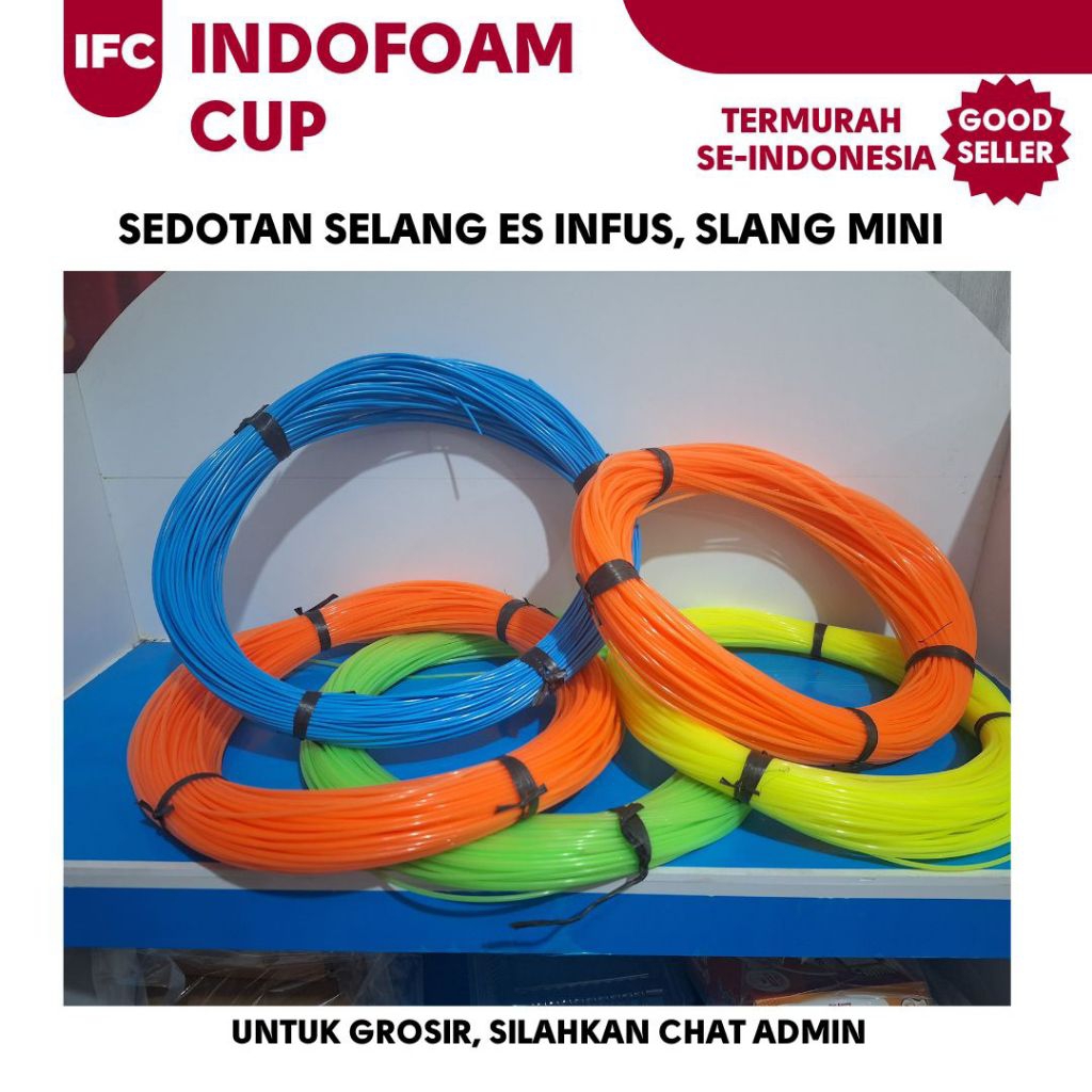 KK : Tali Selang Warna, Sedotan Selang Kecil