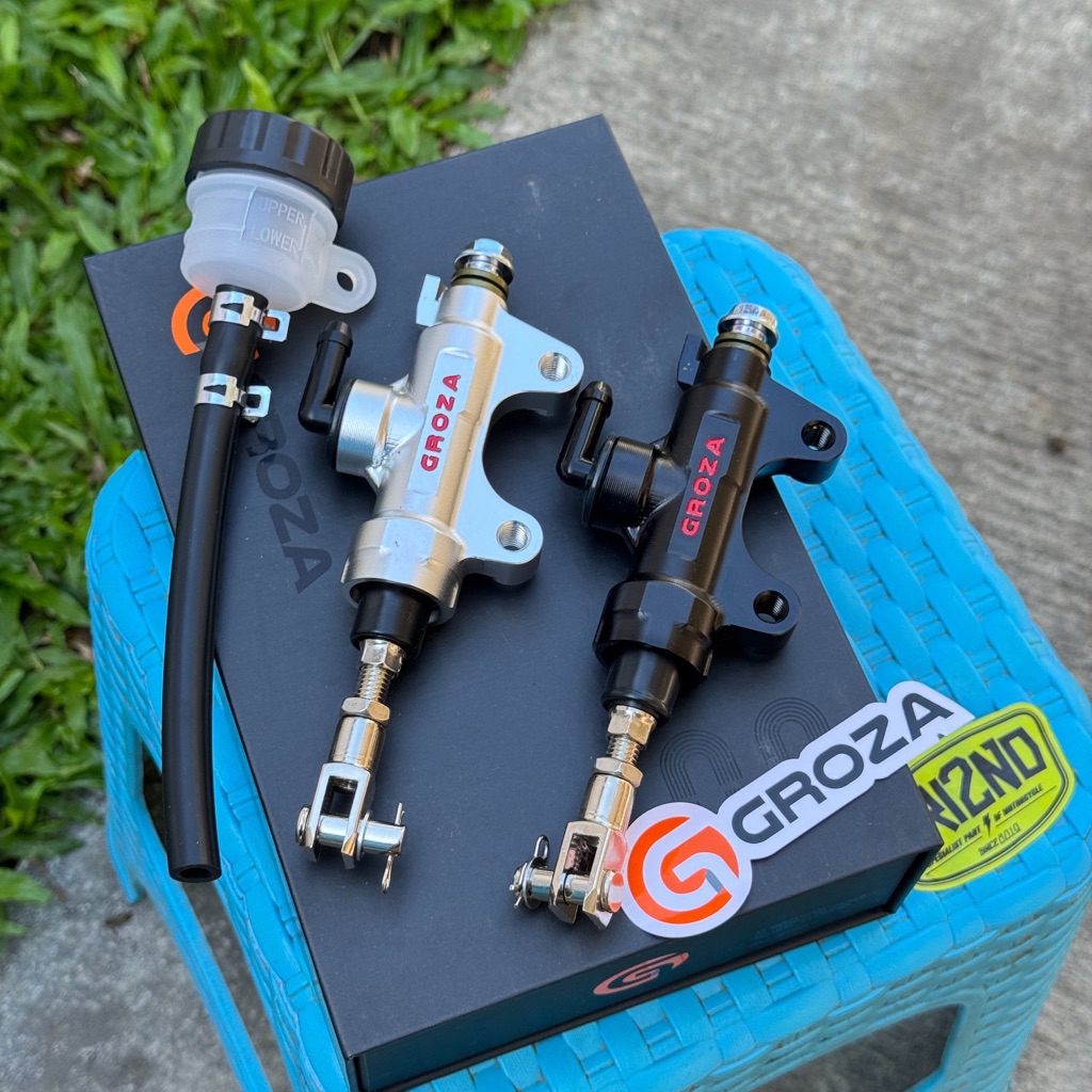 MASTER REM BELAKANG GROZA 14mm FULL CNC UNIVERSAL MASTER BRAKE PUMP BELAKANG GROZA 14mm