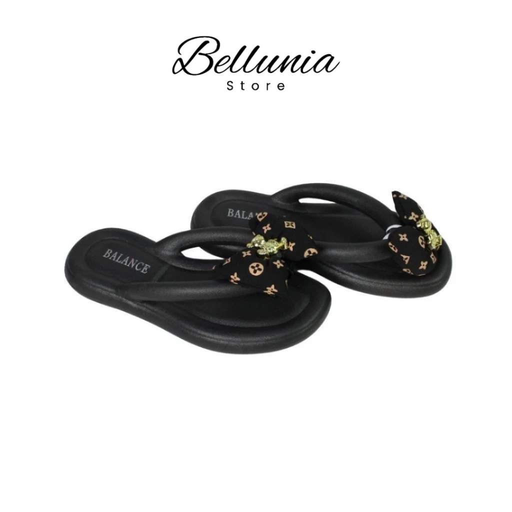 Sandal Jepit Jelly Wanita Model Pita Lucu Import PCU Sendal Karet Jelly Cewe Kekinian 2024-5A / Bara