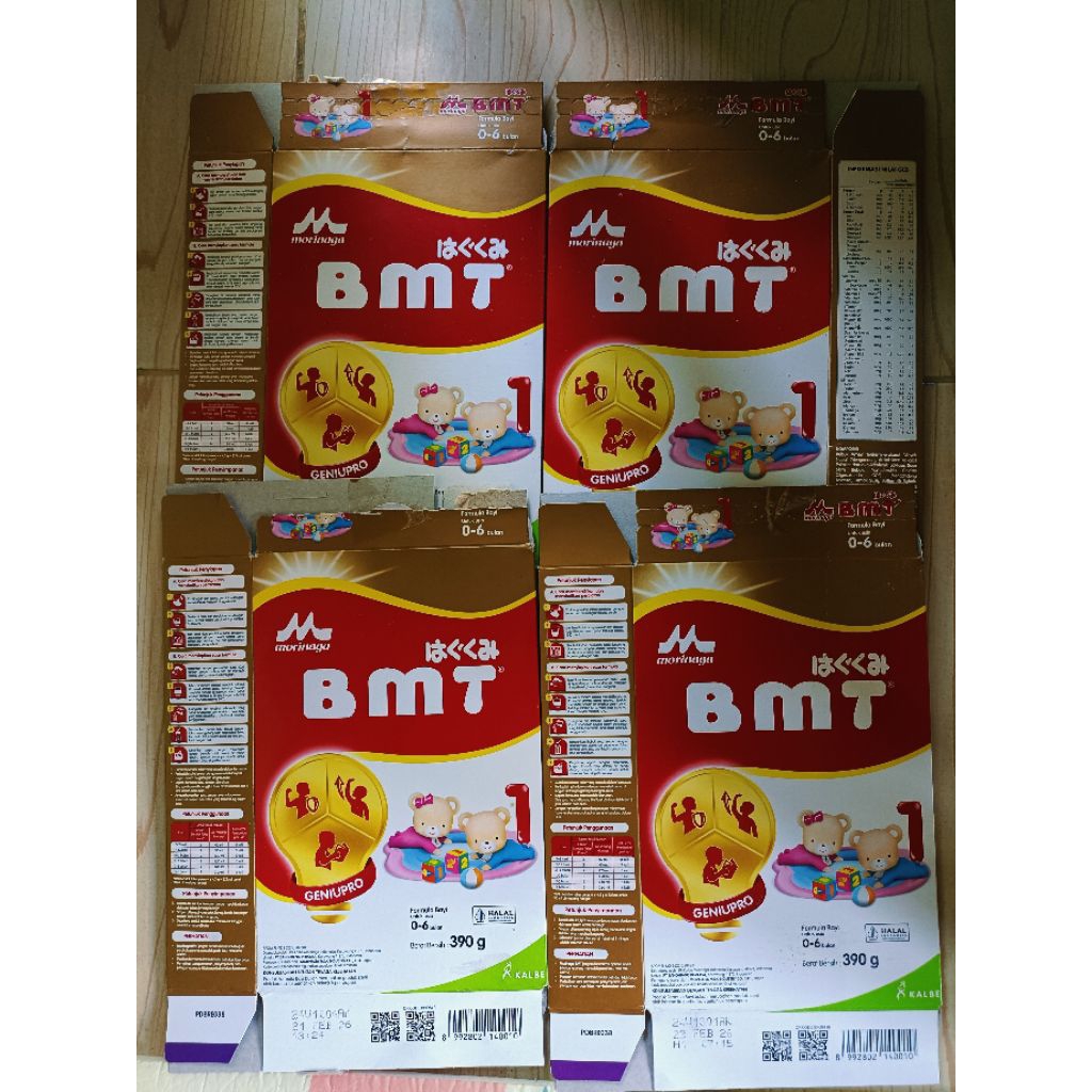 Kardus bekas Susu BMT