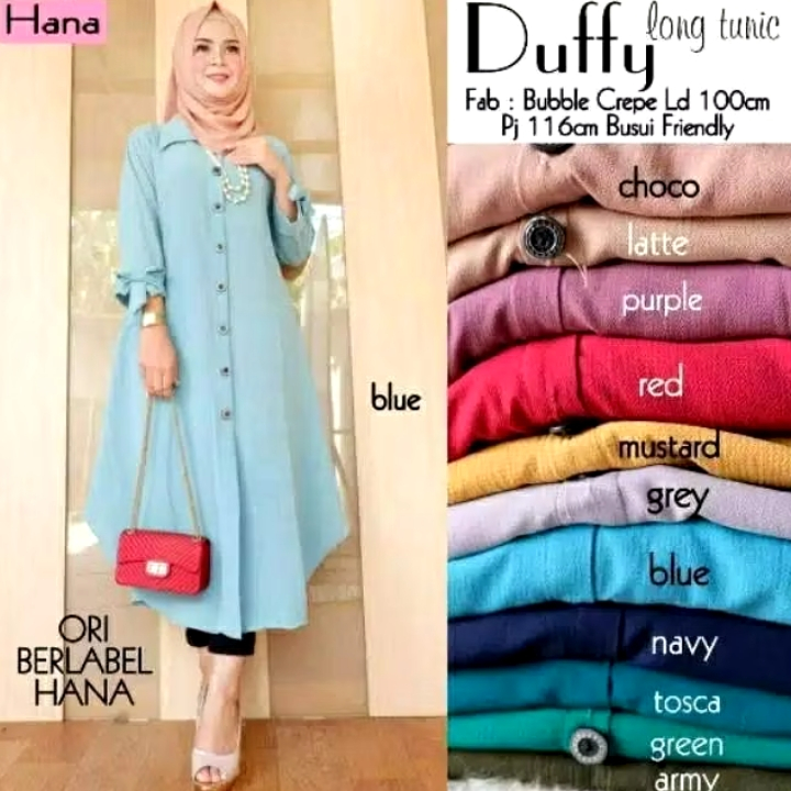 Tunik Polos Jumbo LD 115 Premium