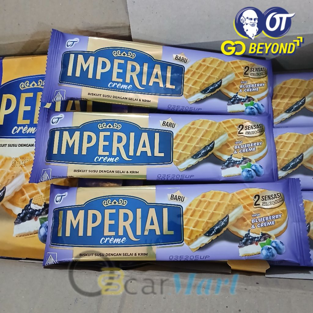 

Biskuit IMPERIAL isi 12 Blueberry Cookies 27g