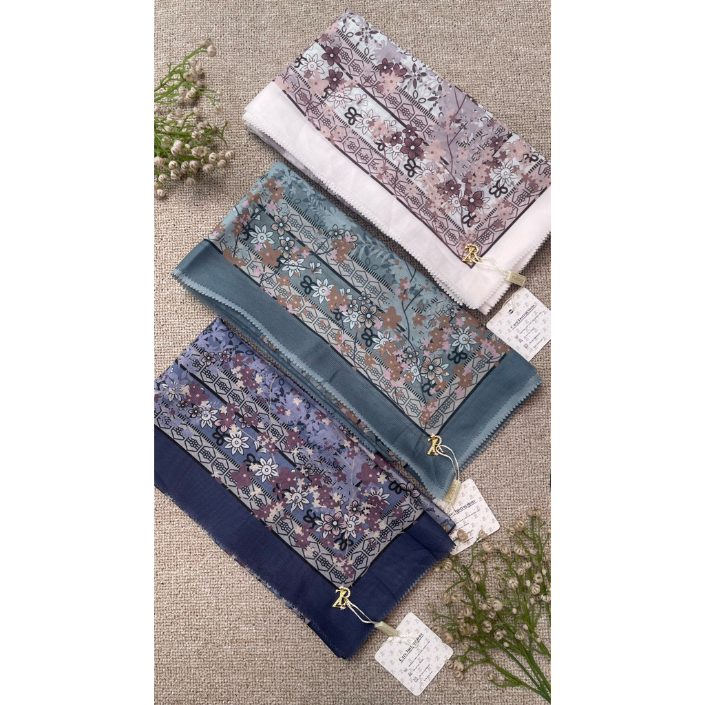 Hijab motif segi empat 115x115