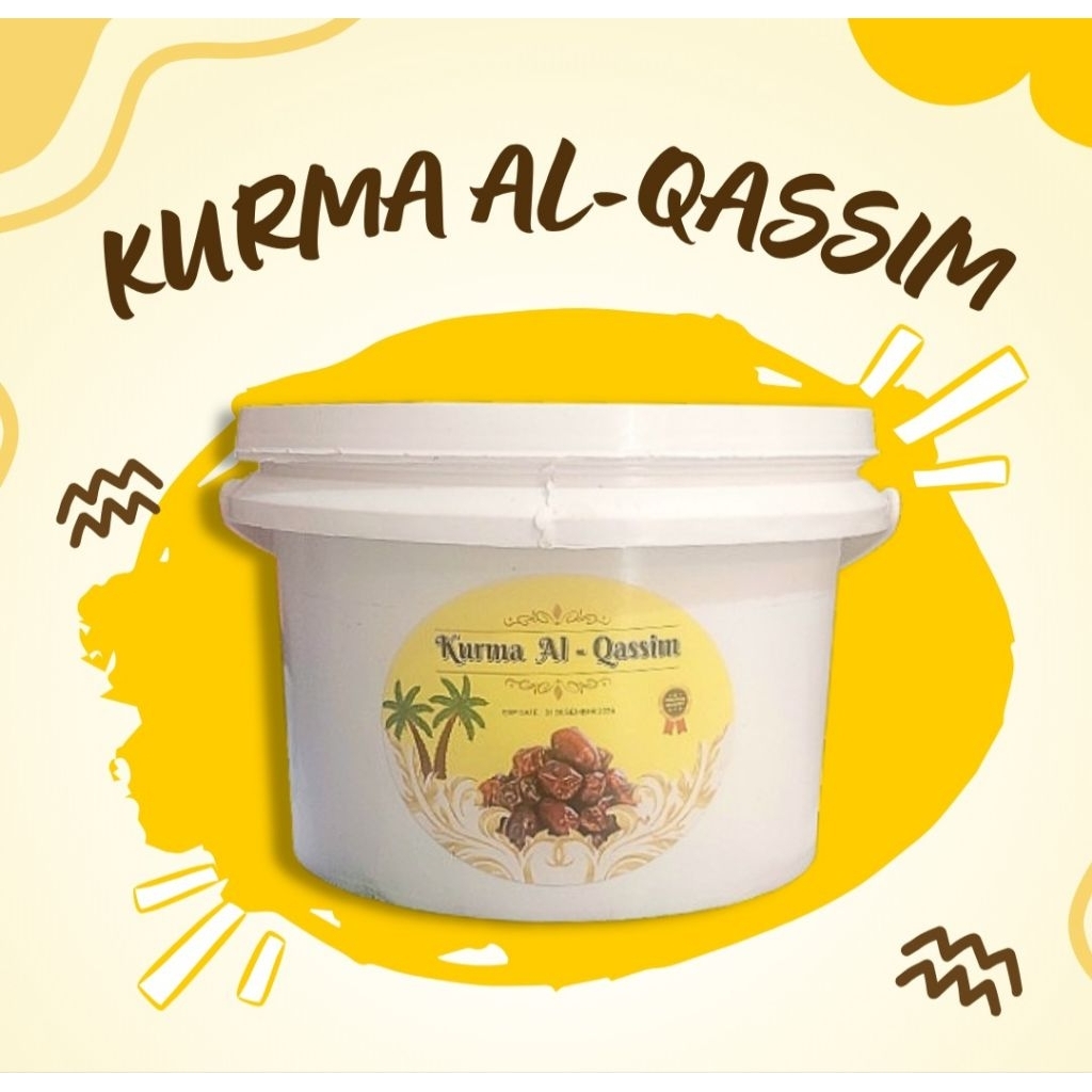 

Kurma Al-Qassim Ember Premium 450 gram | Cemilan Murah Makassar