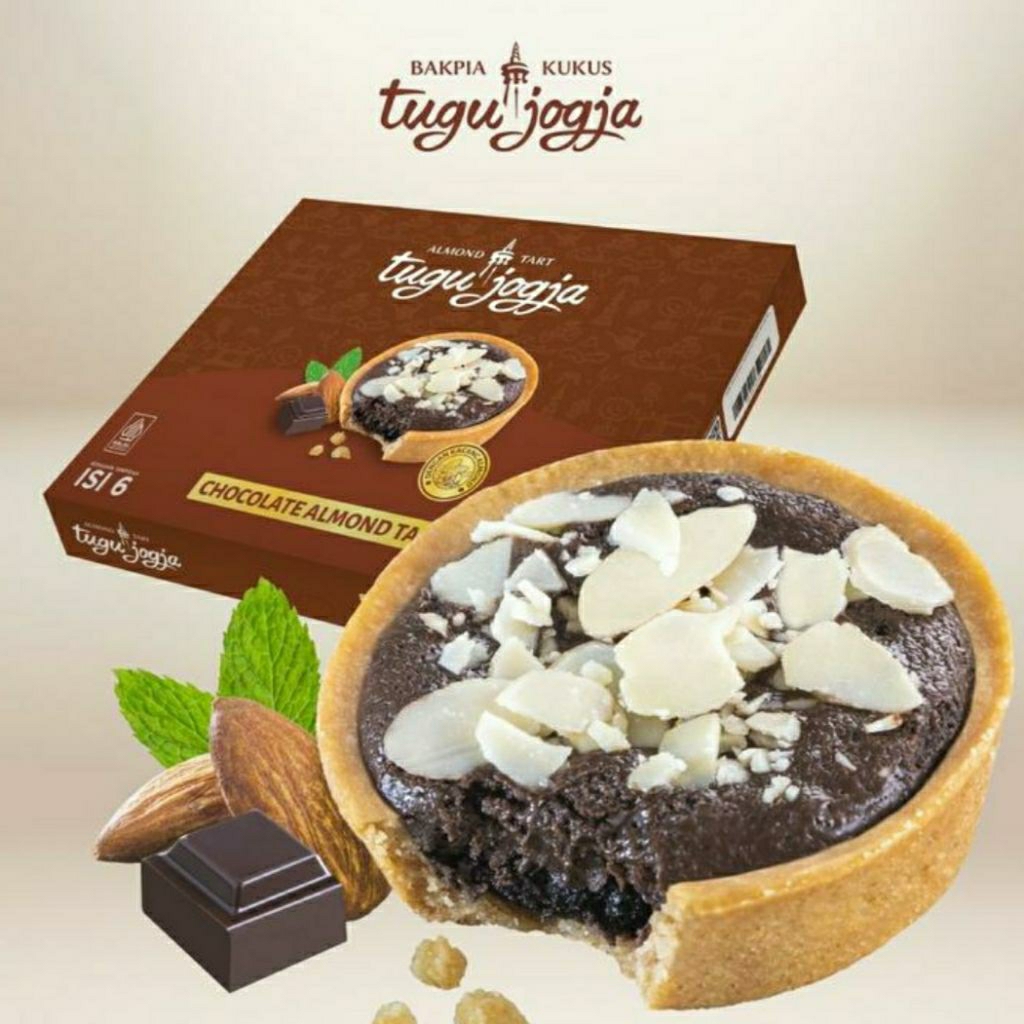 

Almond Tart Bakpia Tugu Jogja isi 6